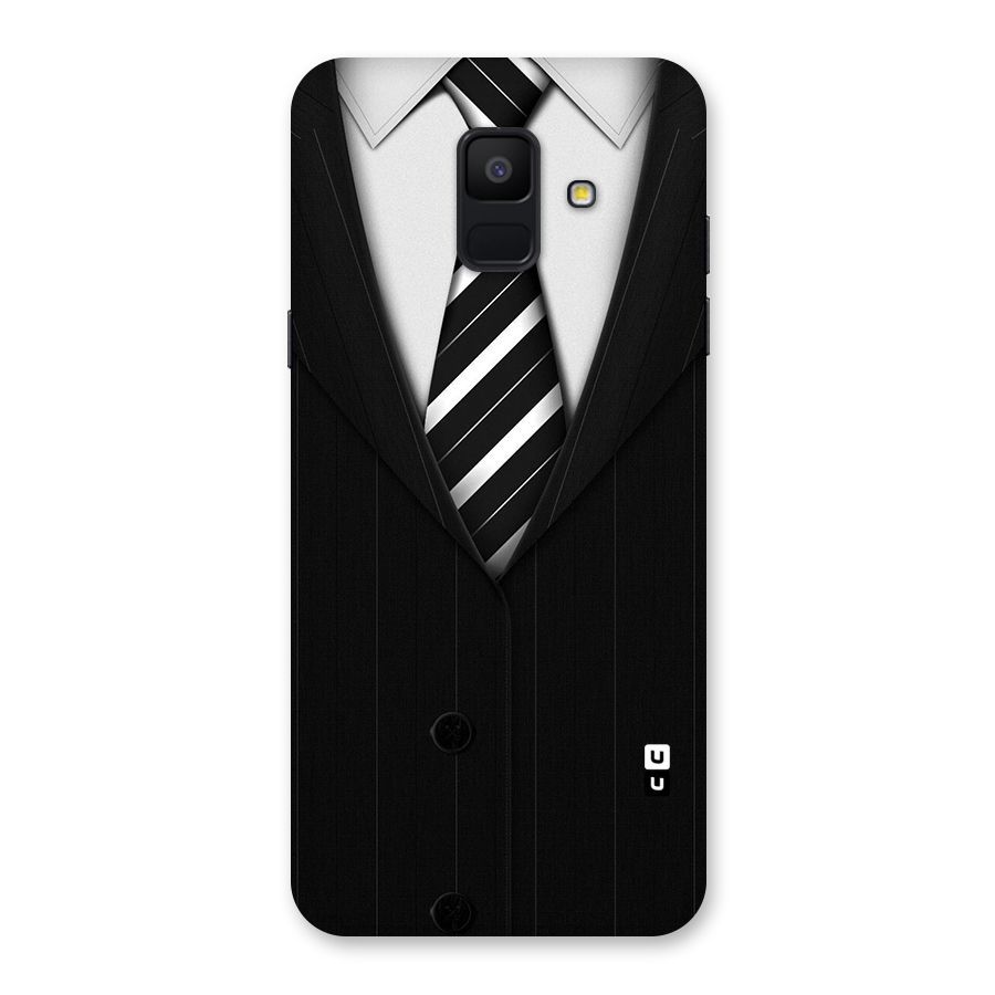 Classic Ready Suit Back Case for Galaxy A6 (2018)