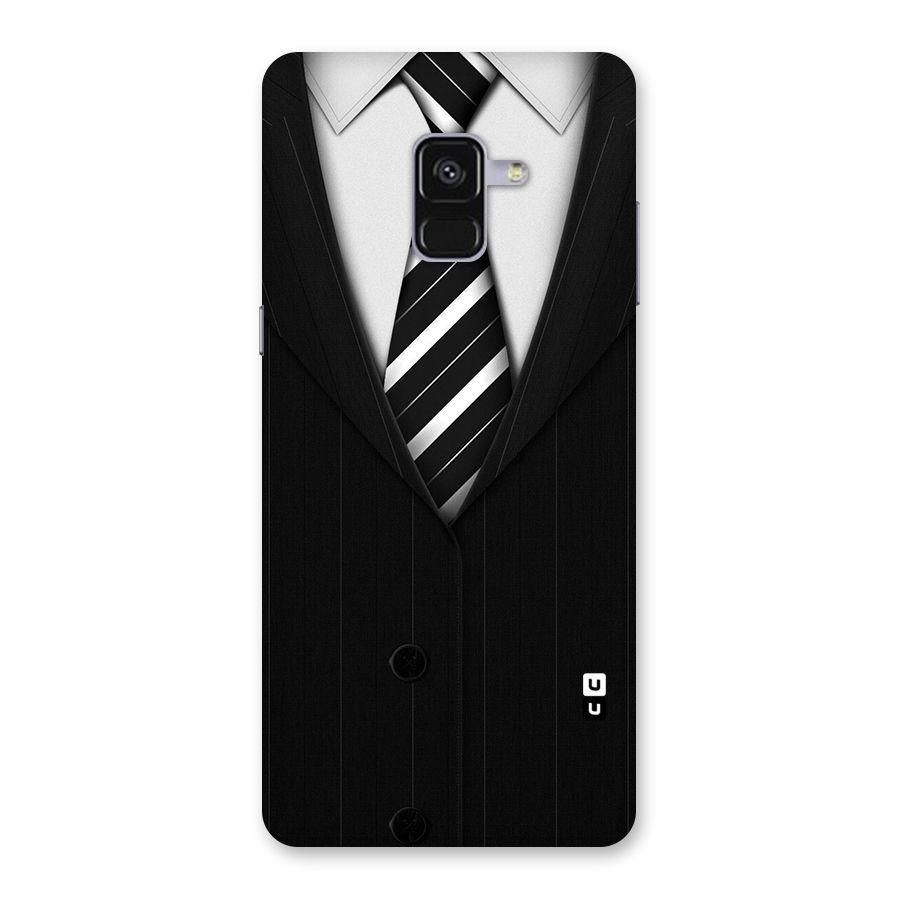 Classic Ready Suit Back Case for Galaxy A8 Plus