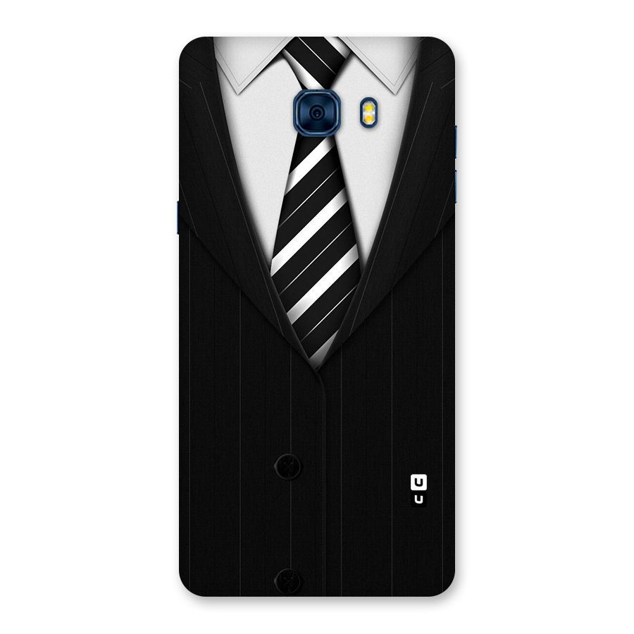 Classic Ready Suit Back Case for Galaxy C7 Pro