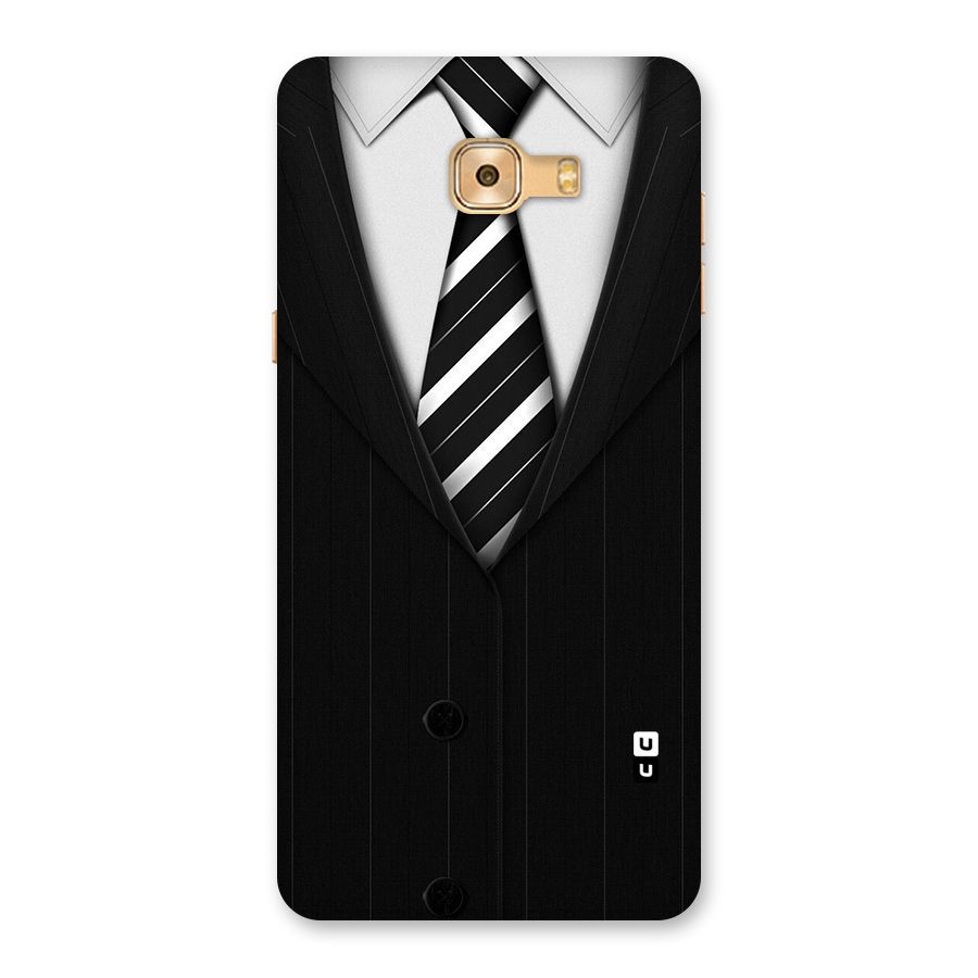 Classic Ready Suit Back Case for Galaxy C9 Pro