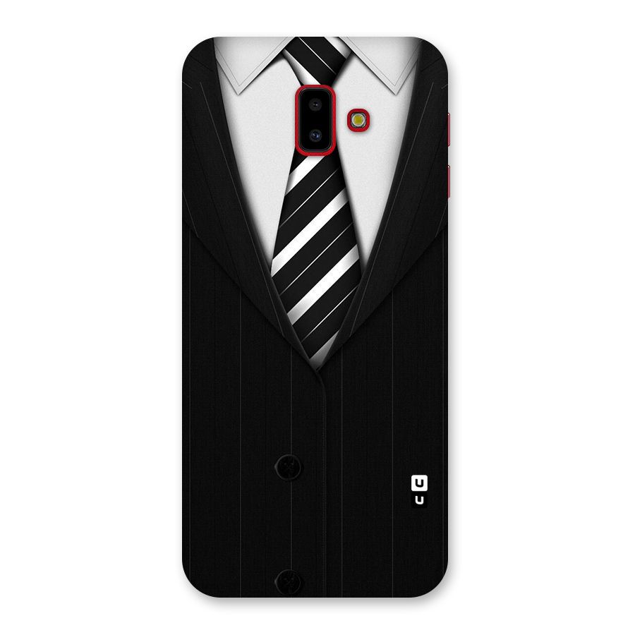 Classic Ready Suit Back Case for Galaxy J6 Plus