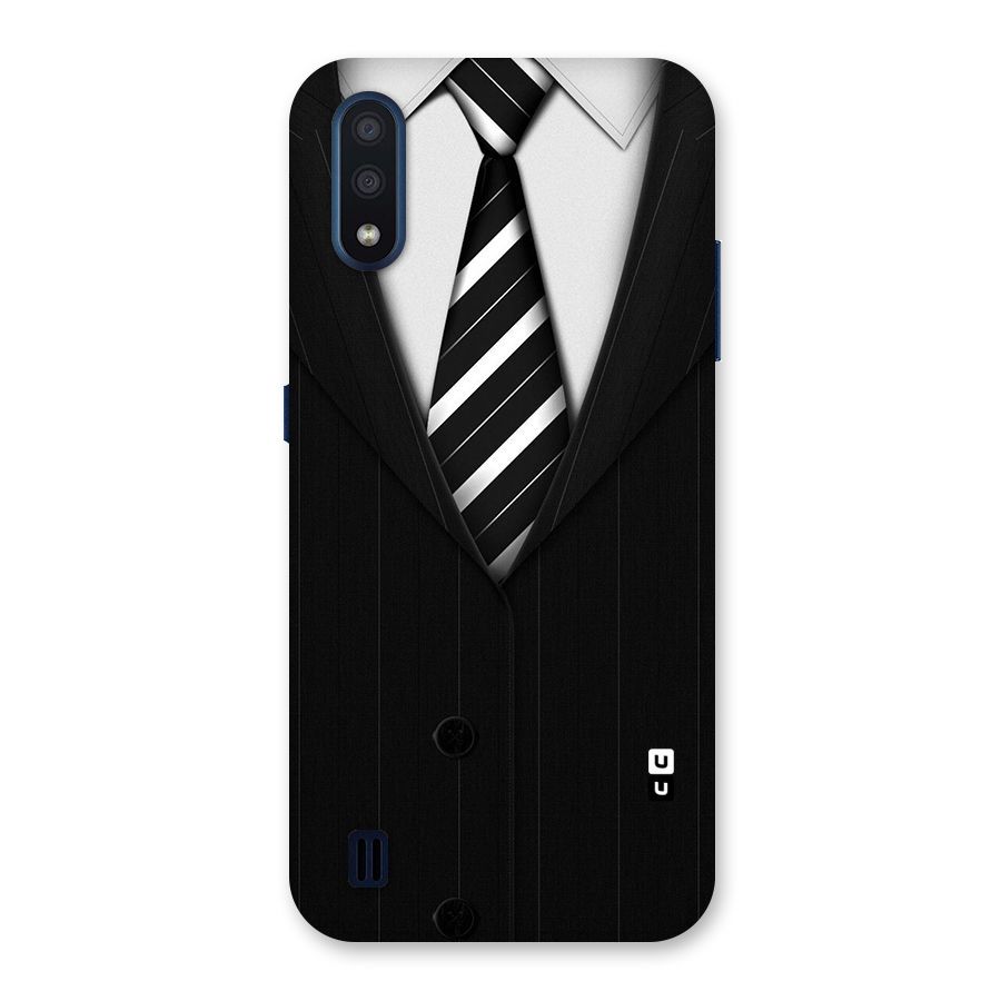 Classic Ready Suit Back Case for Galaxy M01