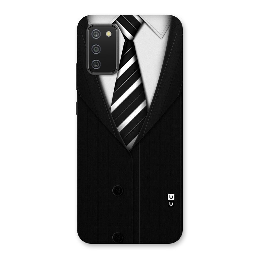 Classic Ready Suit Back Case for Galaxy M02s