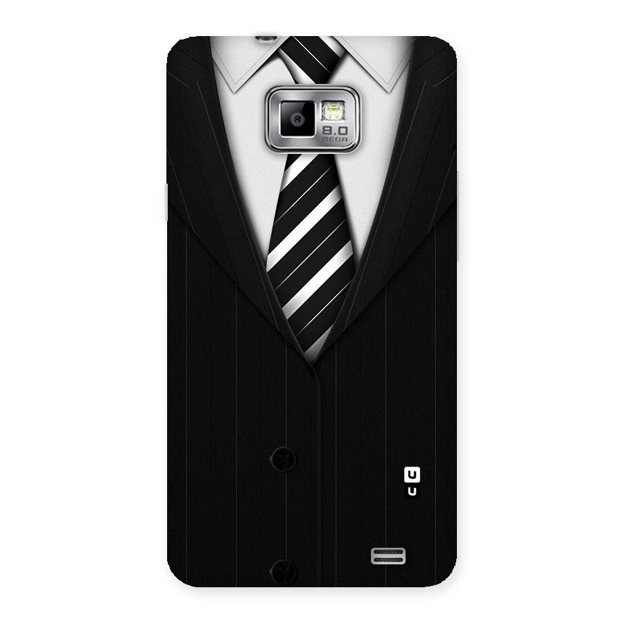 Classic Ready Suit Back Case for Galaxy S2