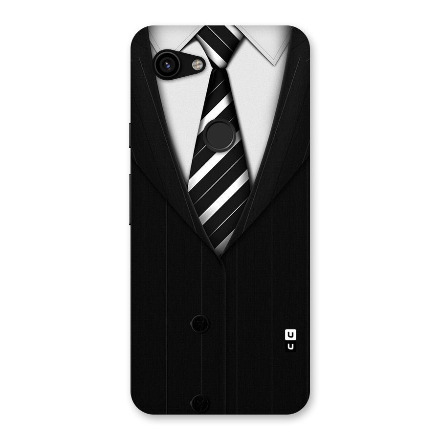 Classic Ready Suit Back Case for Google Pixel 3a
