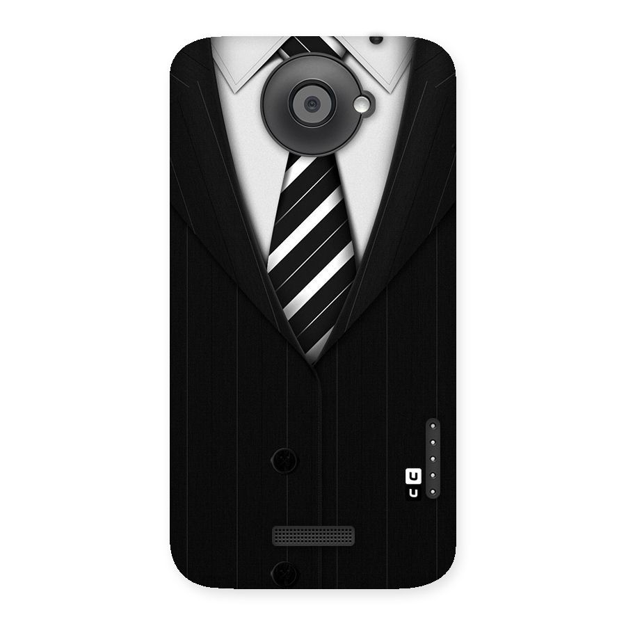 Classic Ready Suit Back Case for HTC One X