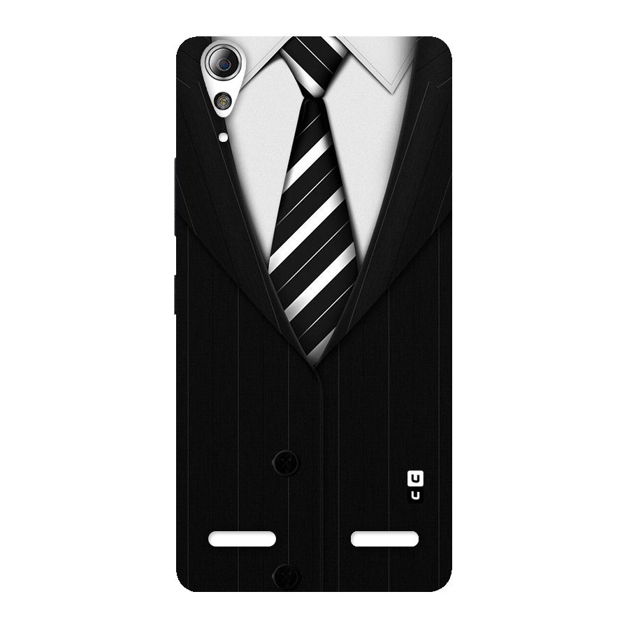 Classic Ready Suit Back Case for Lenovo A6000 Plus