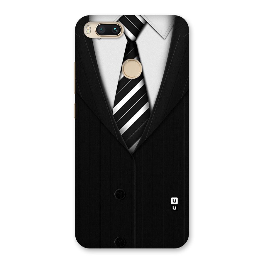 Classic Ready Suit Back Case for Mi A1