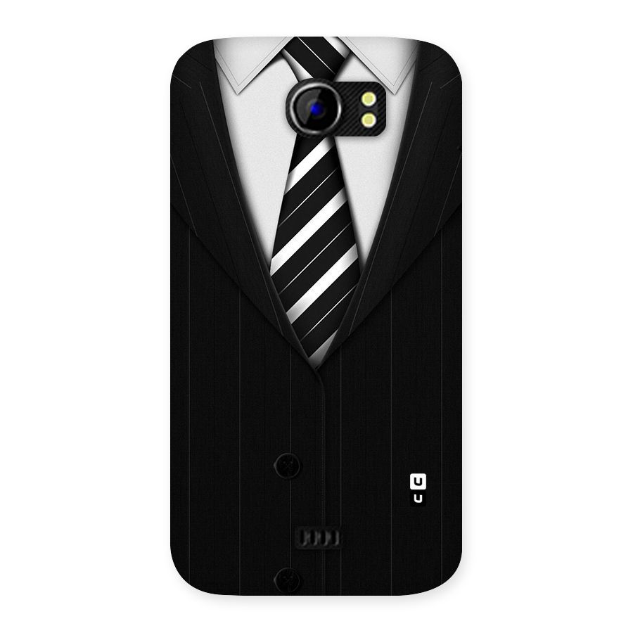 Classic Ready Suit Back Case for Micromax Canvas 2 A110