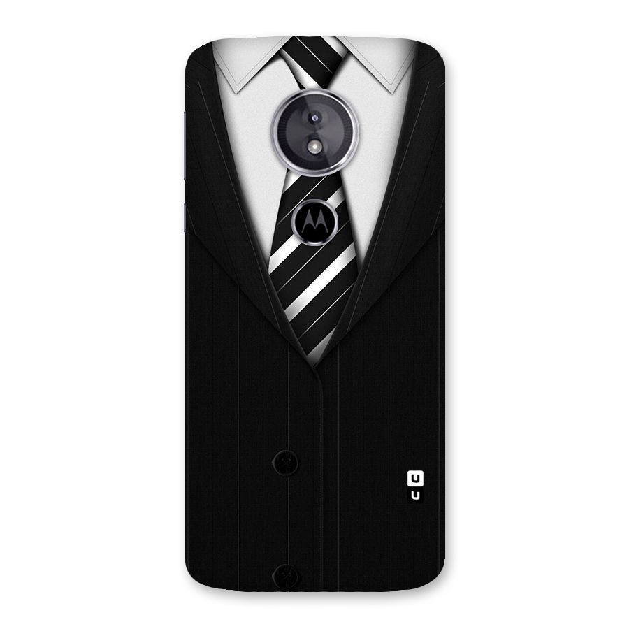 Classic Ready Suit Back Case for Moto E5