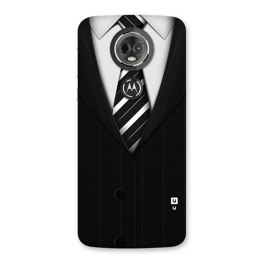 Classic Ready Suit Back Case for Moto E5 Plus