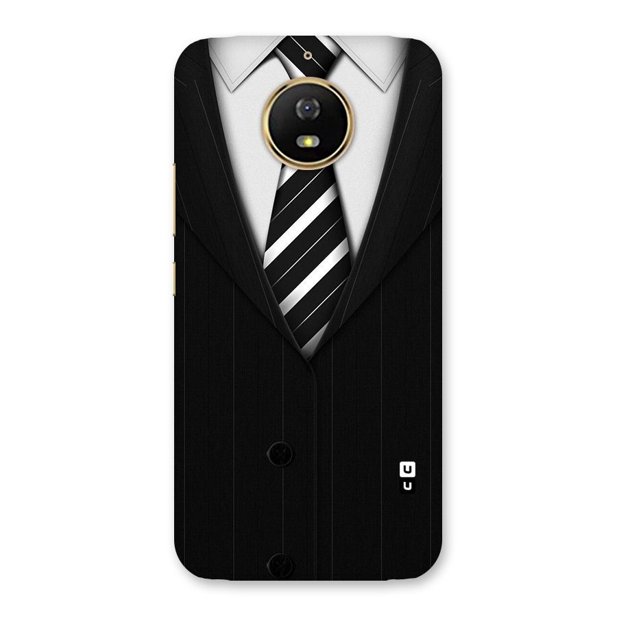 Classic Ready Suit Back Case for Moto G5s