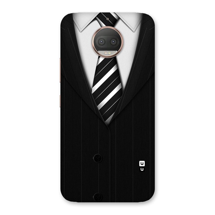 Classic Ready Suit Back Case for Moto G5s Plus