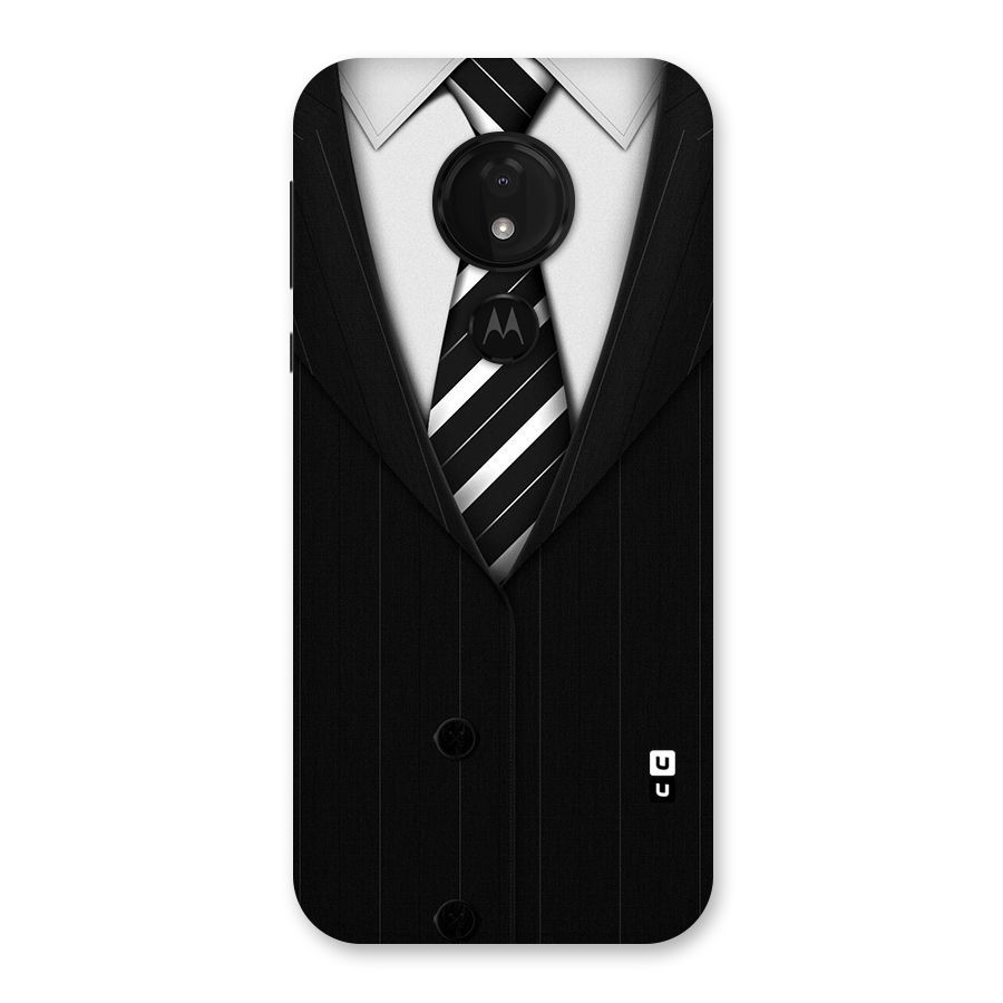 Classic Ready Suit Back Case for Moto G7 Power