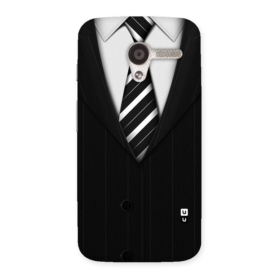 Classic Ready Suit Back Case for Moto X