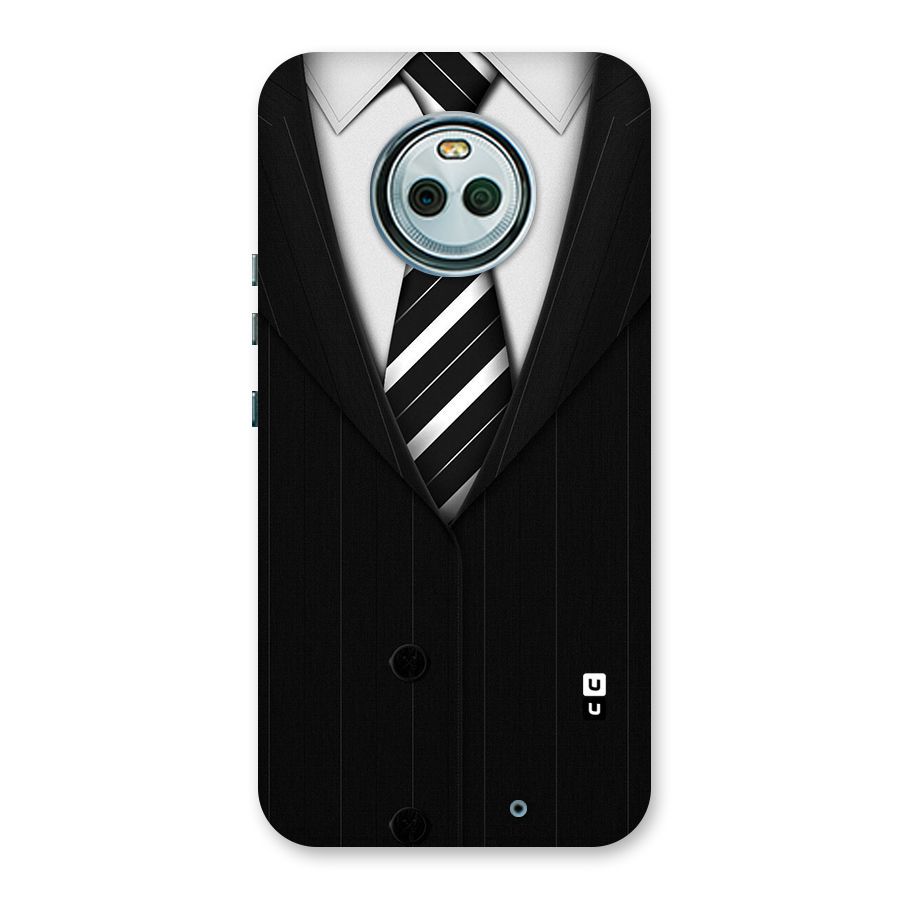Classic Ready Suit Back Case for Moto X4