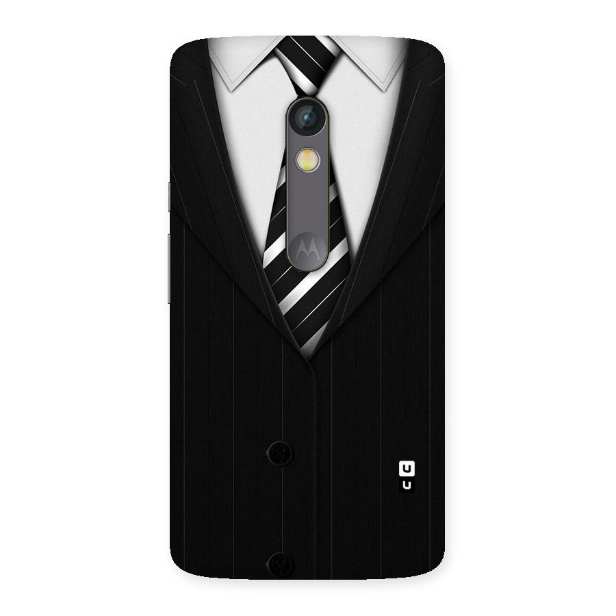 Classic Ready Suit Back Case for Moto X Play