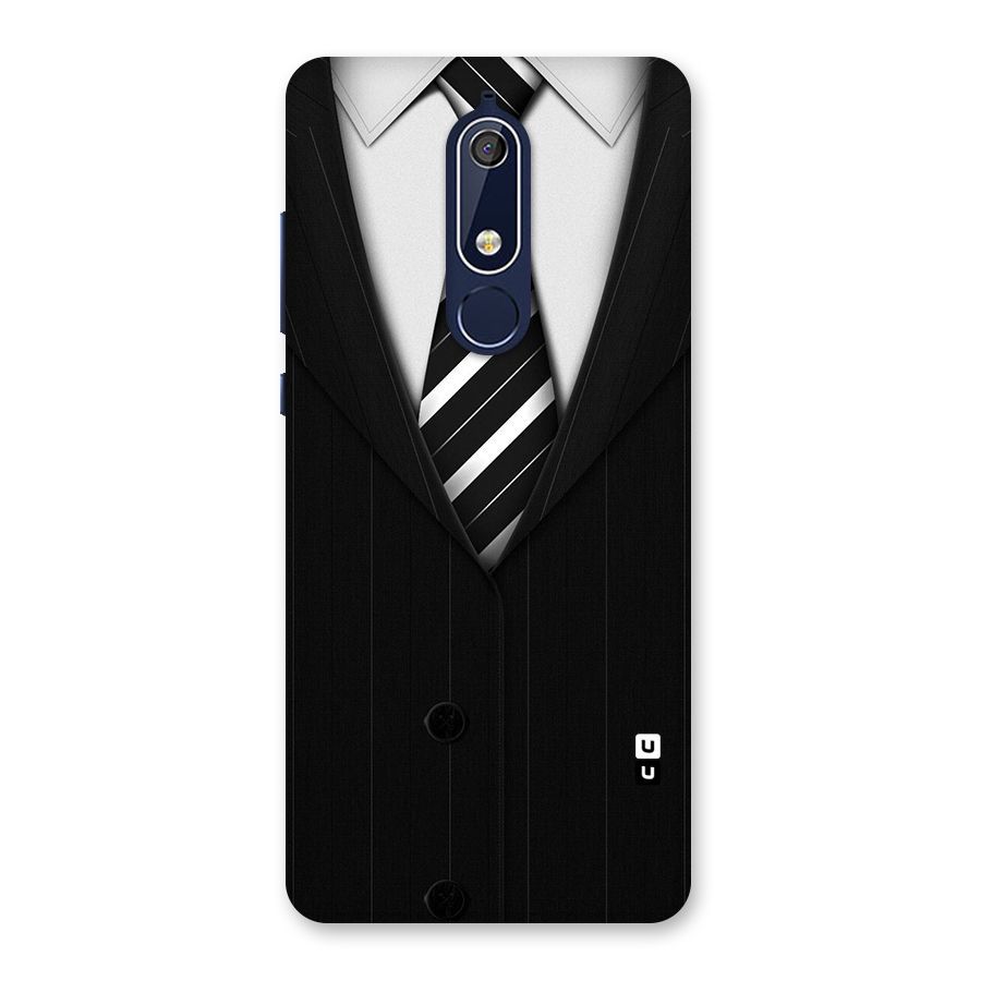Classic Ready Suit Back Case for Nokia 5.1
