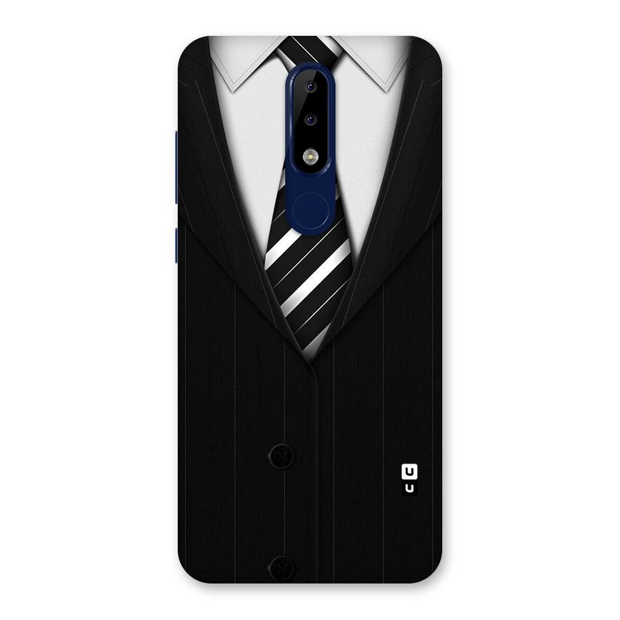 Classic Ready Suit Back Case for Nokia 5.1 Plus