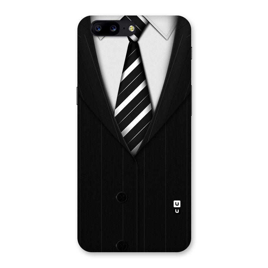 Classic Ready Suit Back Case for OnePlus 5