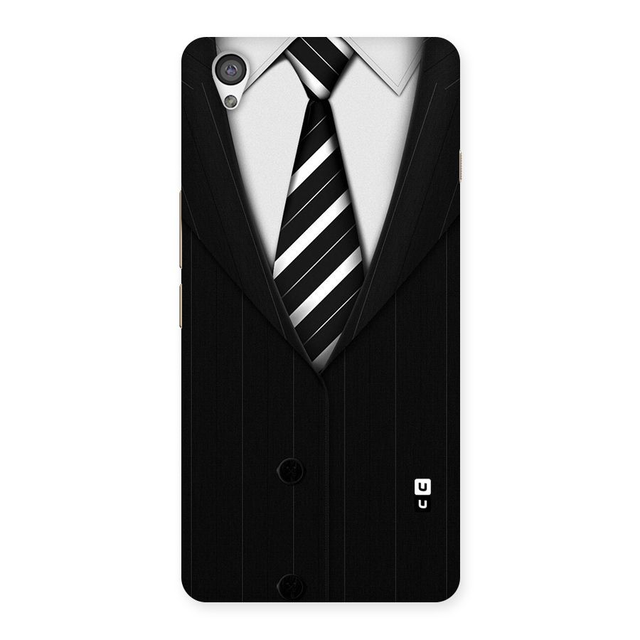 Classic Ready Suit Back Case for OnePlus X