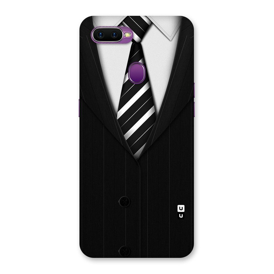 Classic Ready Suit Back Case for Oppo F9