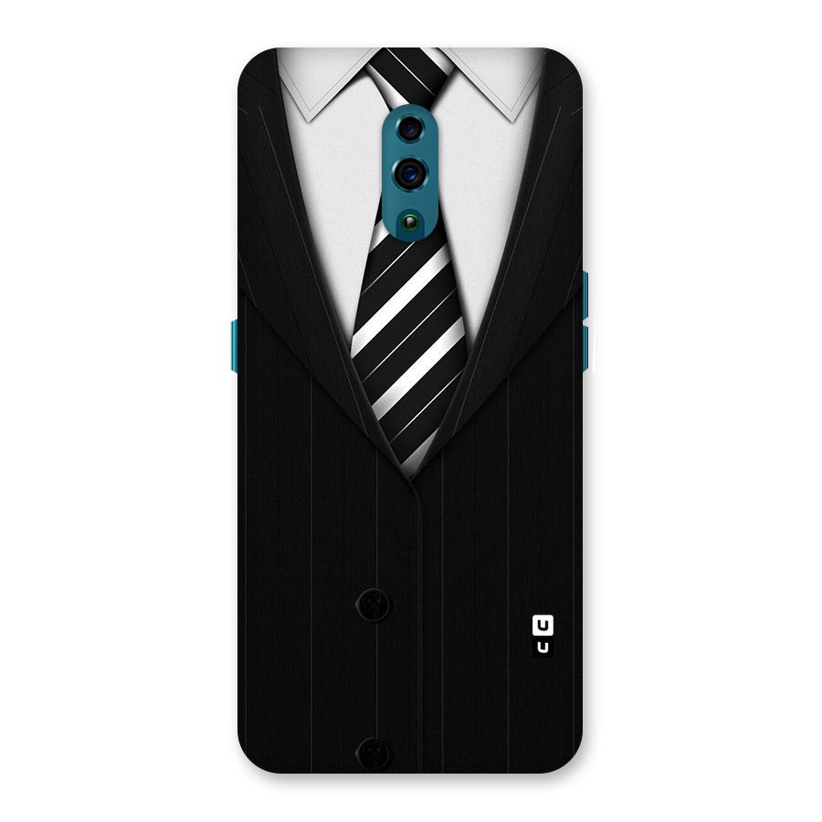 Classic Ready Suit Back Case for Oppo Reno