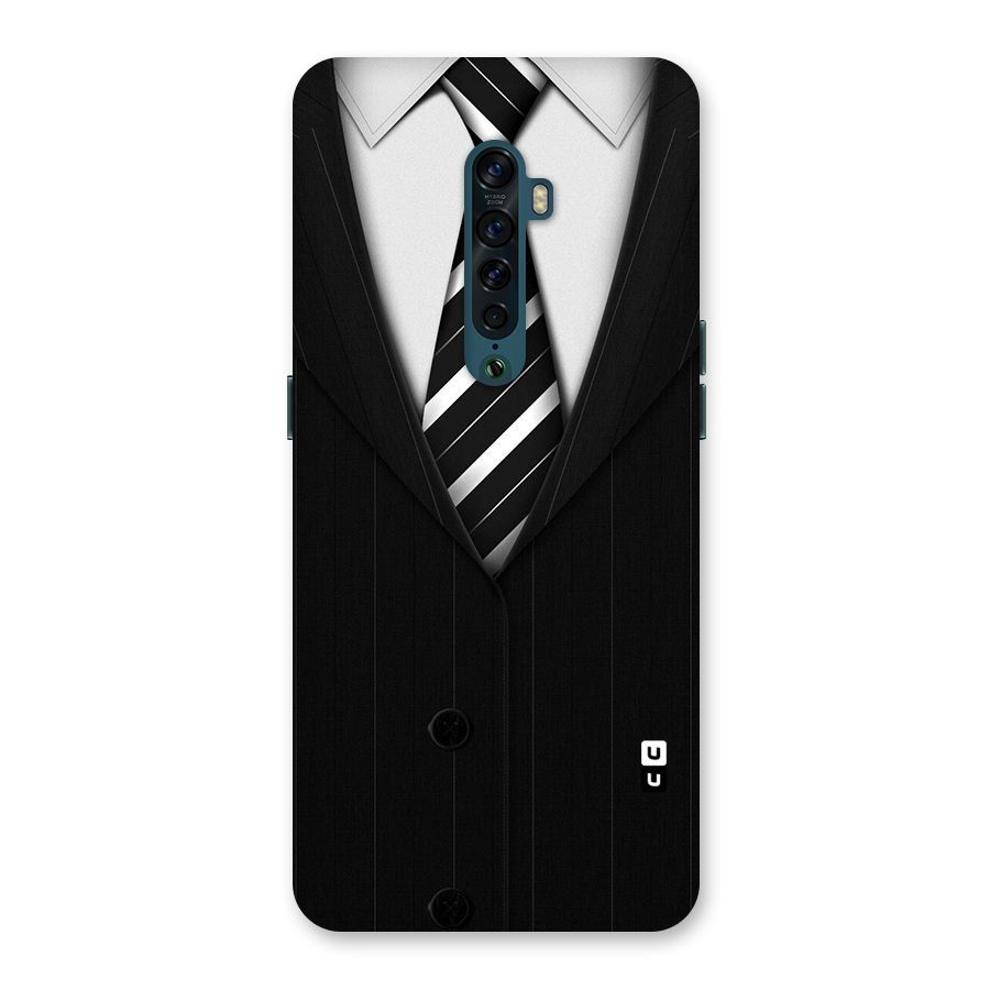Classic Ready Suit Back Case for Oppo Reno2