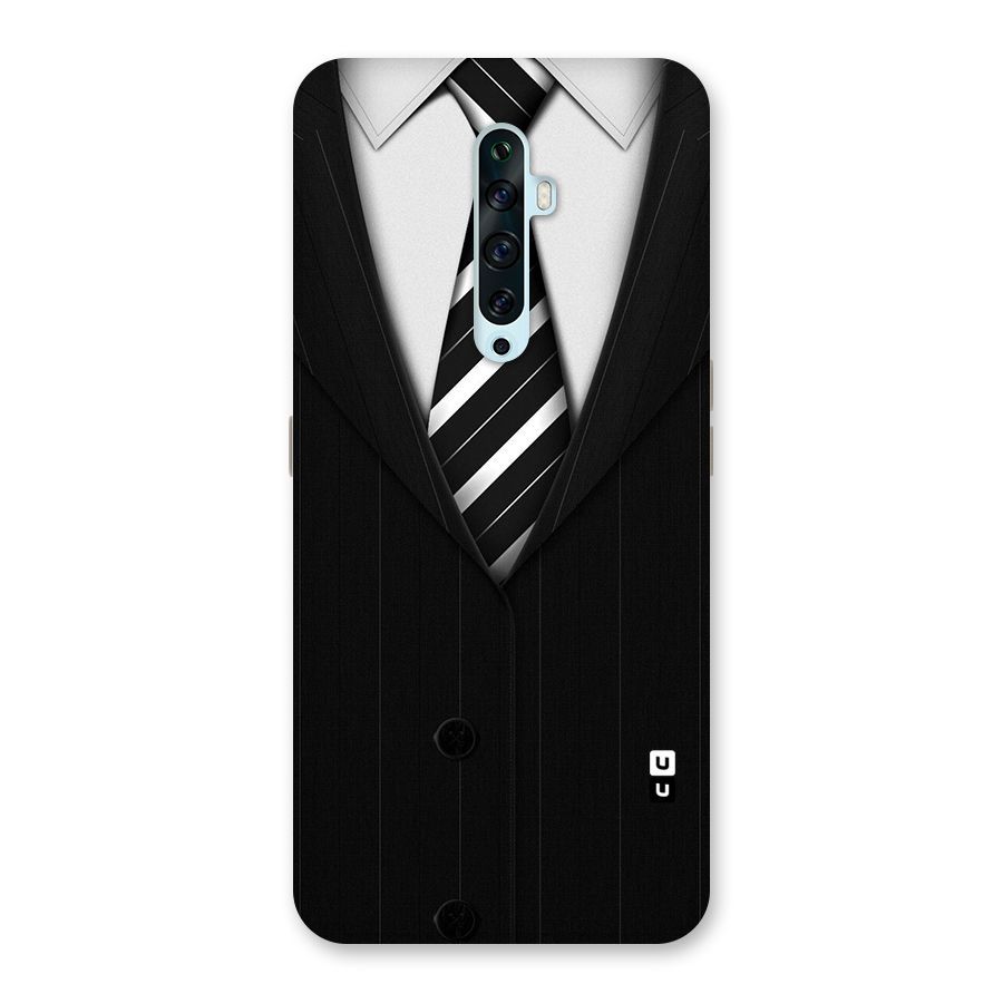 Classic Ready Suit Back Case for Oppo Reno2 F