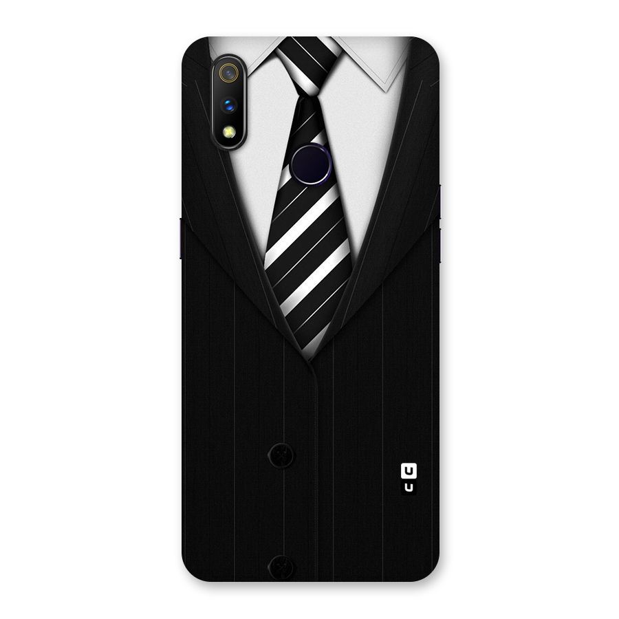 Classic Ready Suit Back Case for Realme 3 Pro