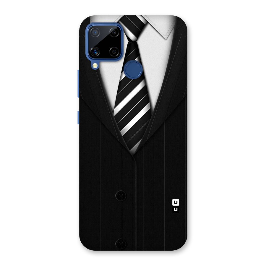 Classic Ready Suit Back Case for Realme C15