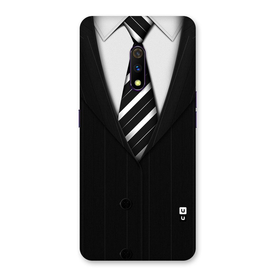 Classic Ready Suit Back Case for Realme X