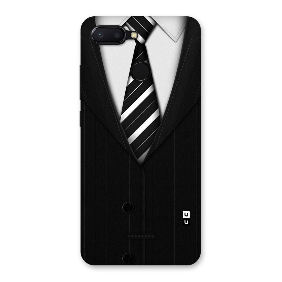 Classic Ready Suit Back Case for Redmi 6