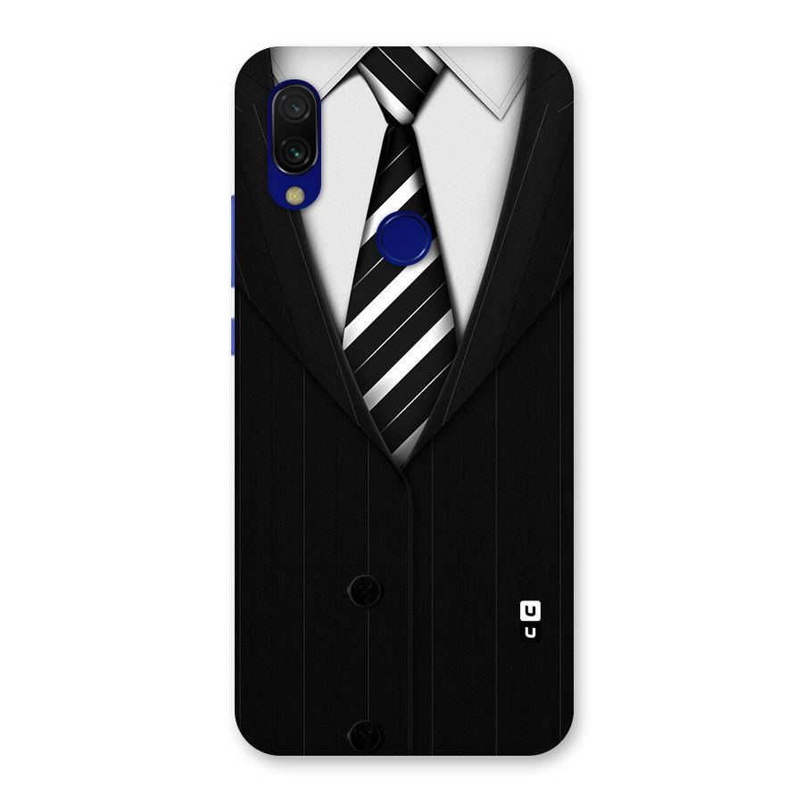 Classic Ready Suit Back Case for Redmi 7