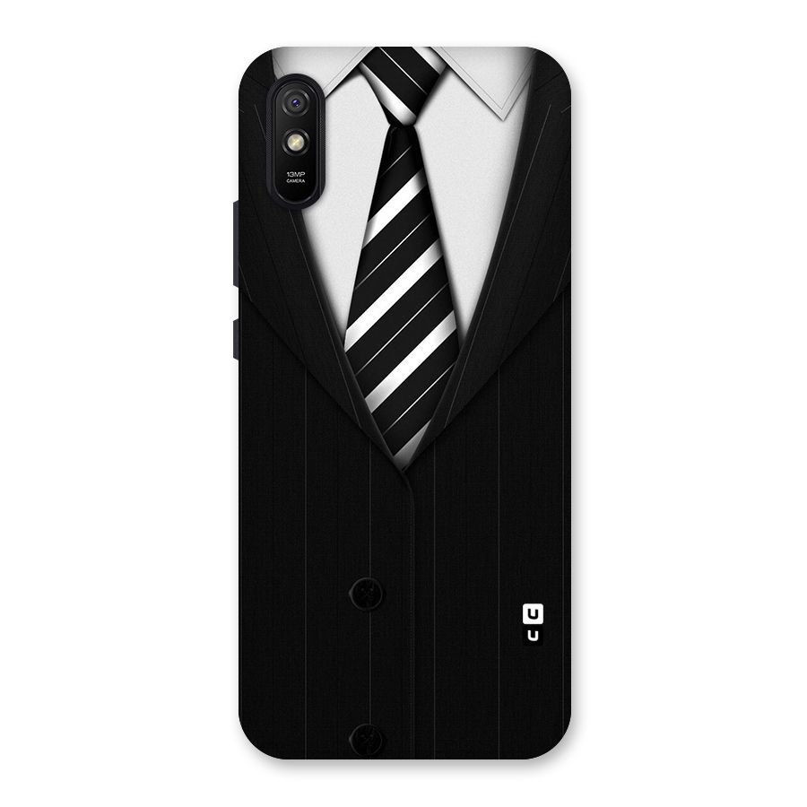 Classic Ready Suit Back Case for Redmi 9i