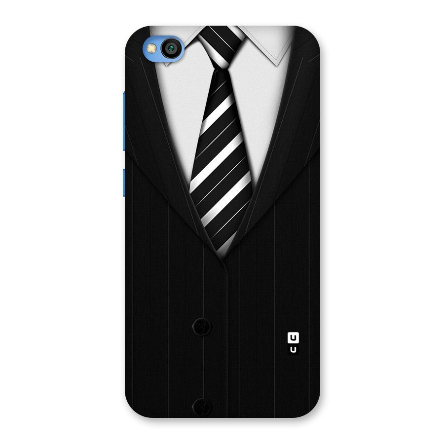 Classic Ready Suit Back Case for Redmi Go