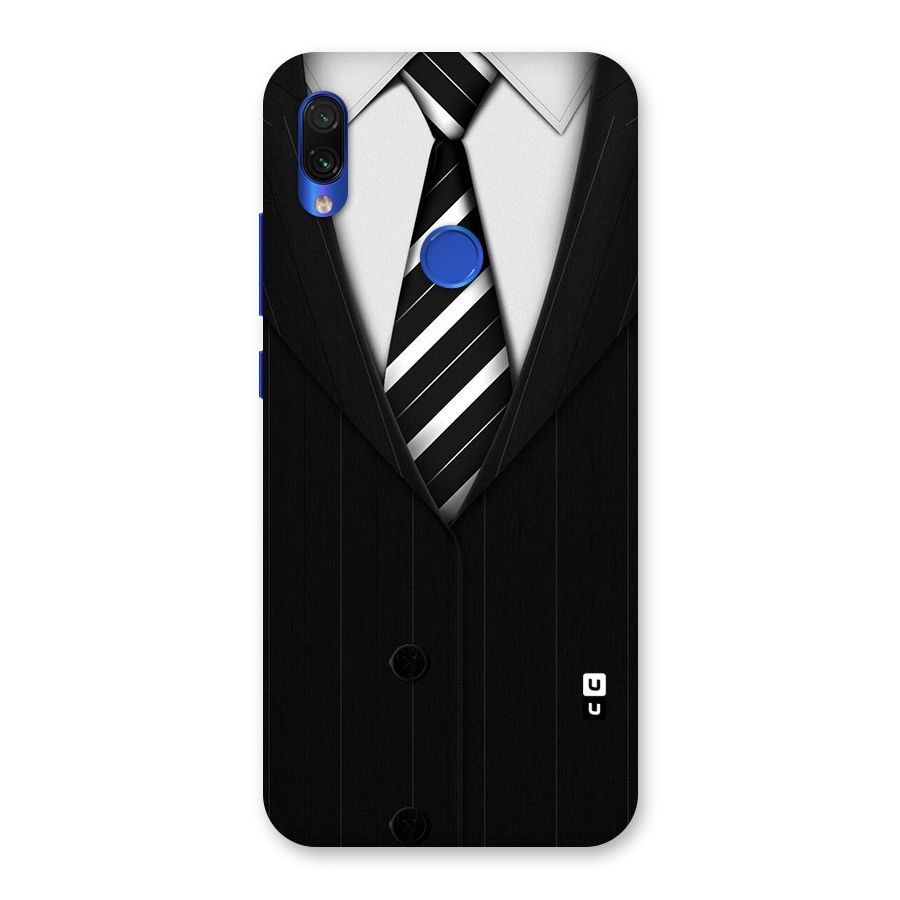 Classic Ready Suit Back Case for Redmi Note 7S