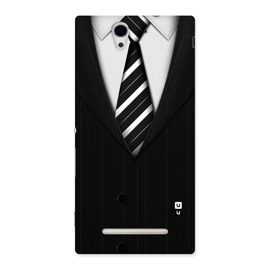 Classic Ready Suit Back Case for Sony Xperia C3