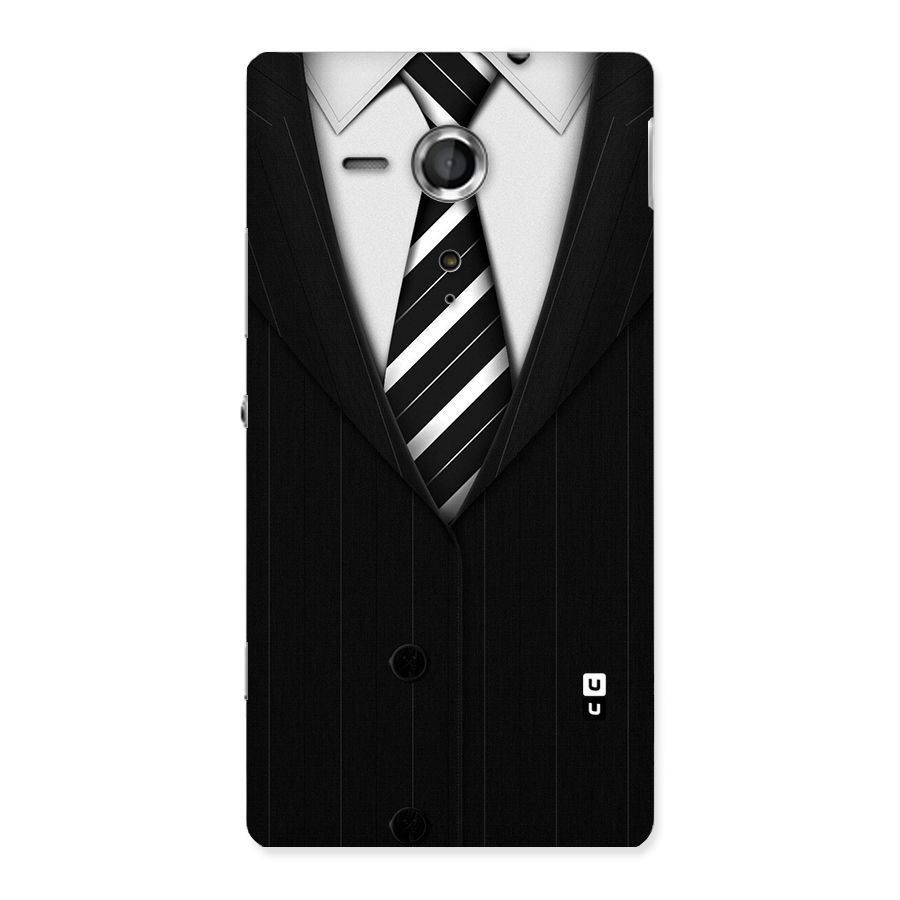 Classic Ready Suit Back Case for Sony Xperia SP
