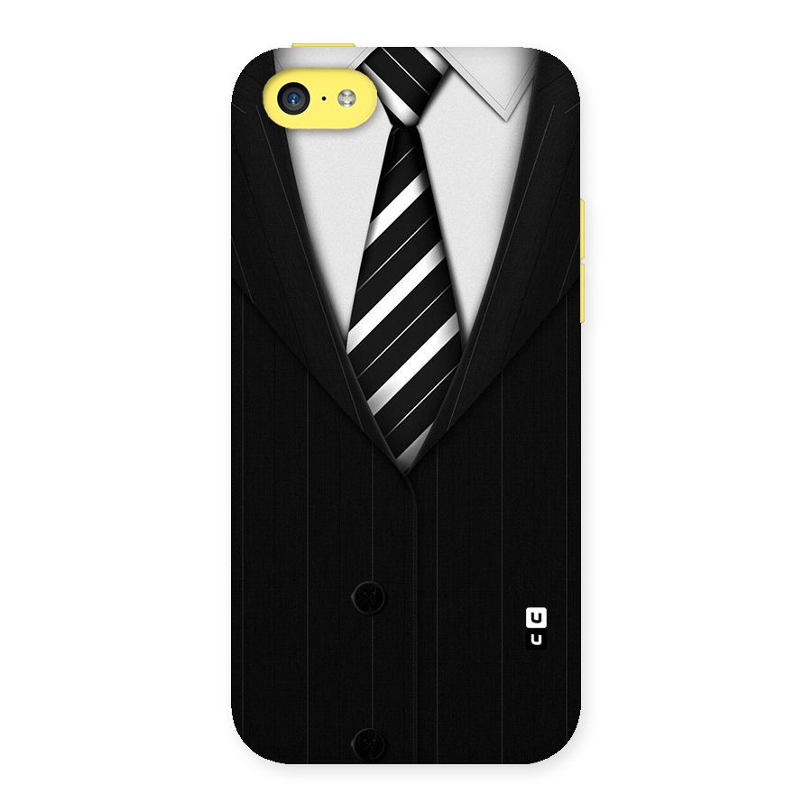 Classic Ready Suit Back Case for iPhone 5C