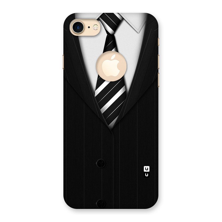 Classic Ready Suit Back Case for iPhone 7 Logo Cut
