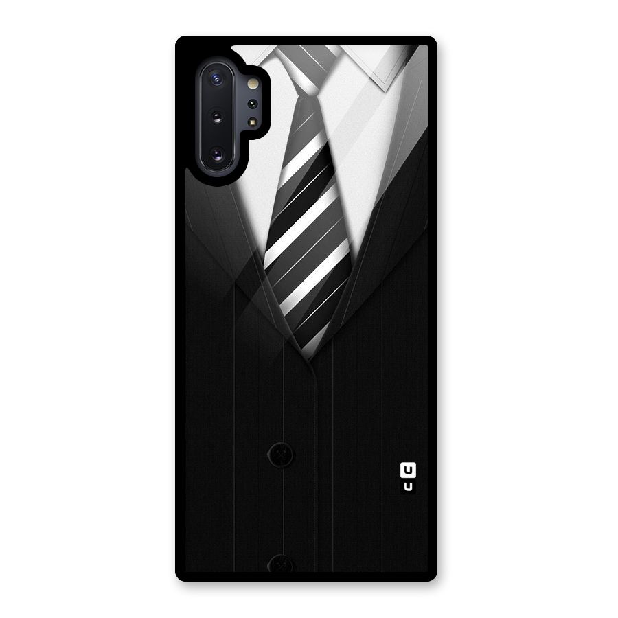 Classic Ready Suit Glass Back Case for Galaxy Note 10 Plus