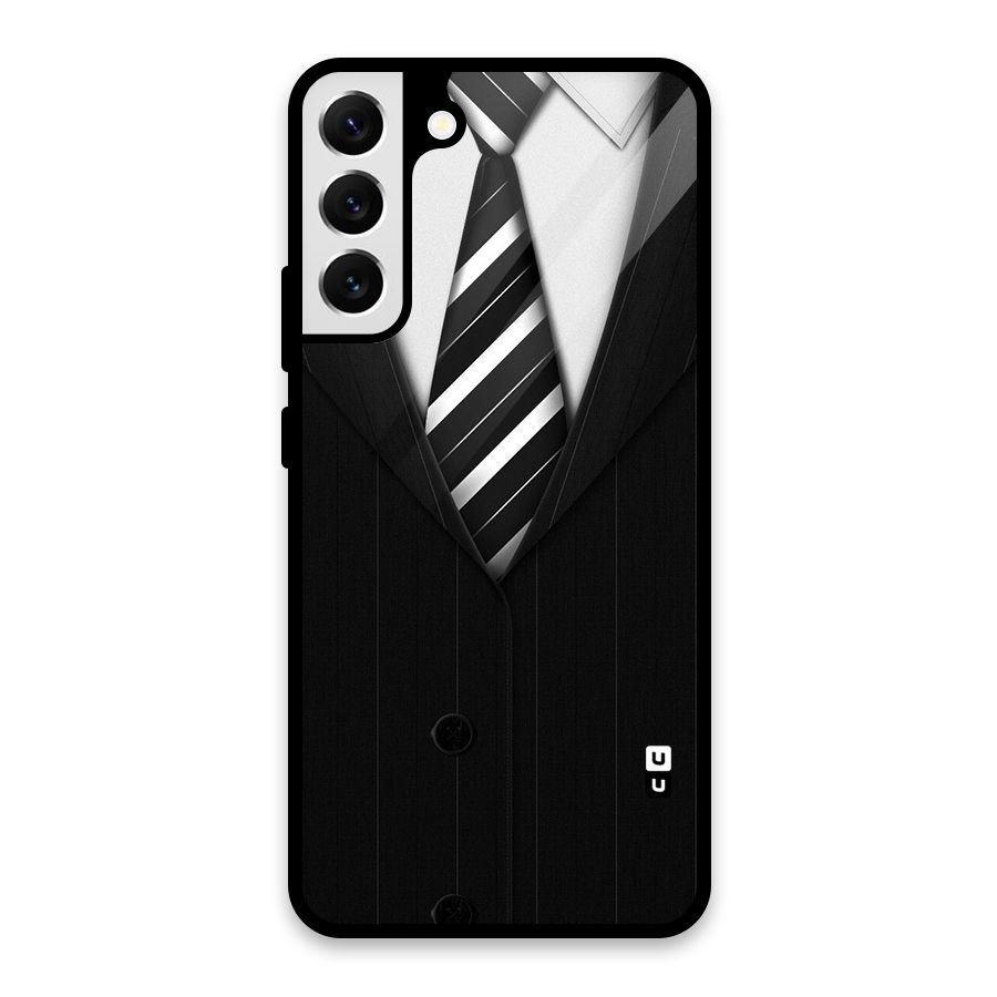 Classic Ready Suit Glass Back Case for Galaxy S22 Plus 5G
