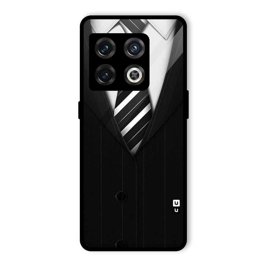 Classic Ready Suit Glass Back Case for OnePlus 10 Pro 5G
