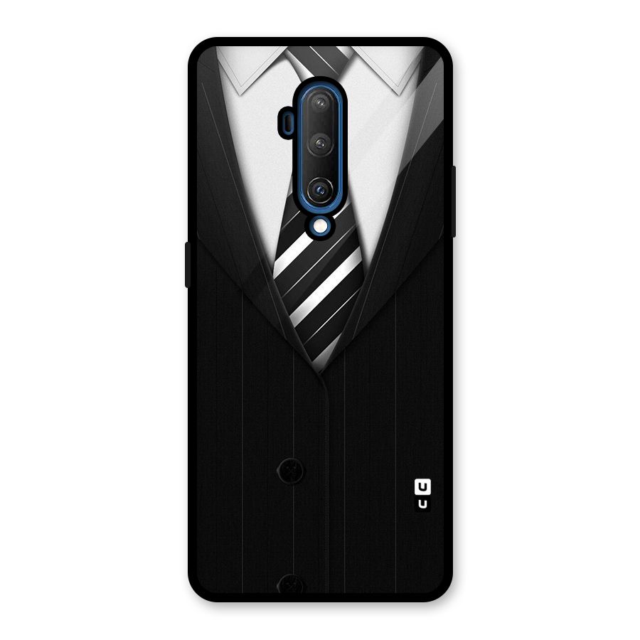 Classic Ready Suit Glass Back Case for OnePlus 7T Pro