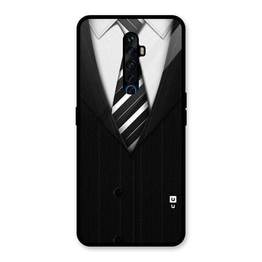 Classic Ready Suit Glass Back Case for Oppo Reno2 Z