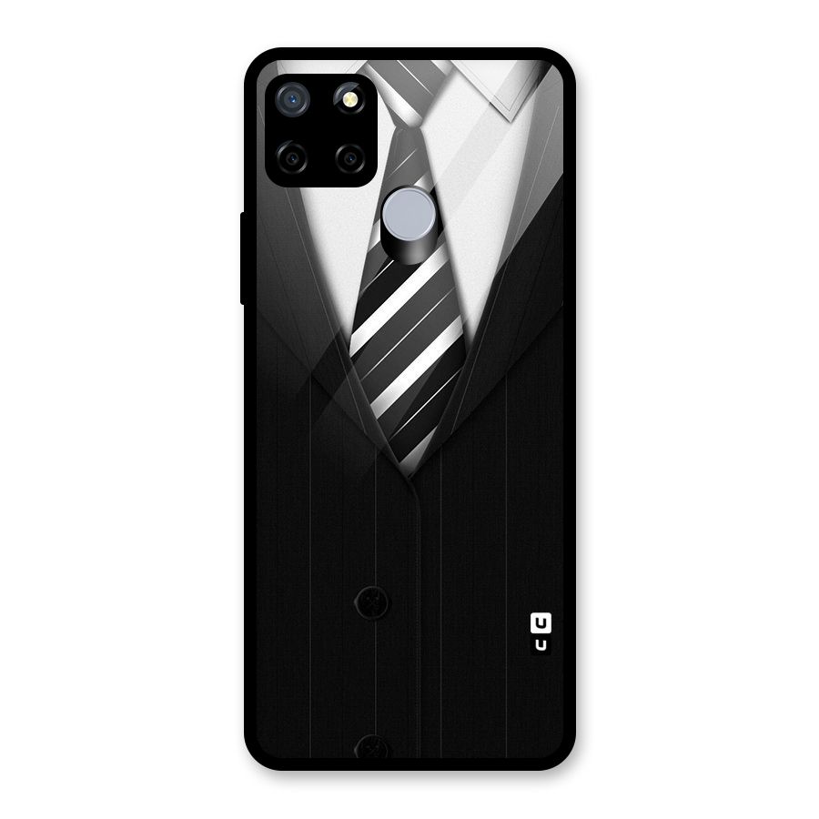Classic Ready Suit Glass Back Case for Realme C12