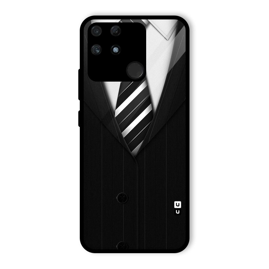 Classic Ready Suit Glass Back Case for Realme Narzo 50A