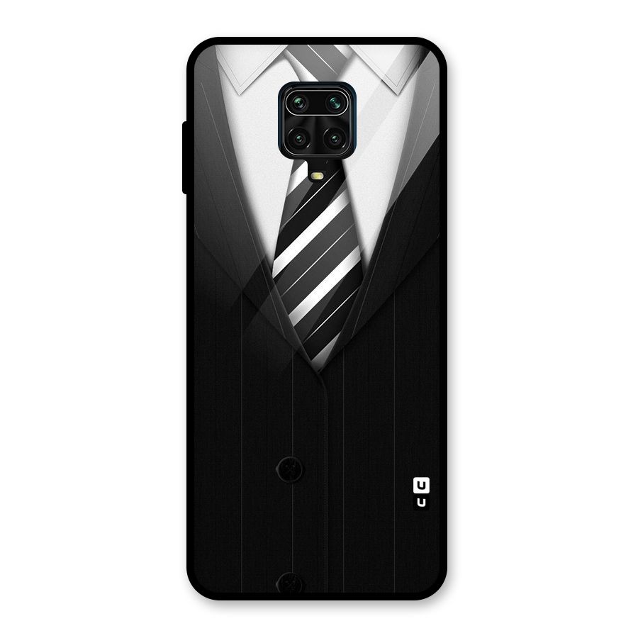 Classic Ready Suit Glass Back Case for Redmi Note 9 Pro
