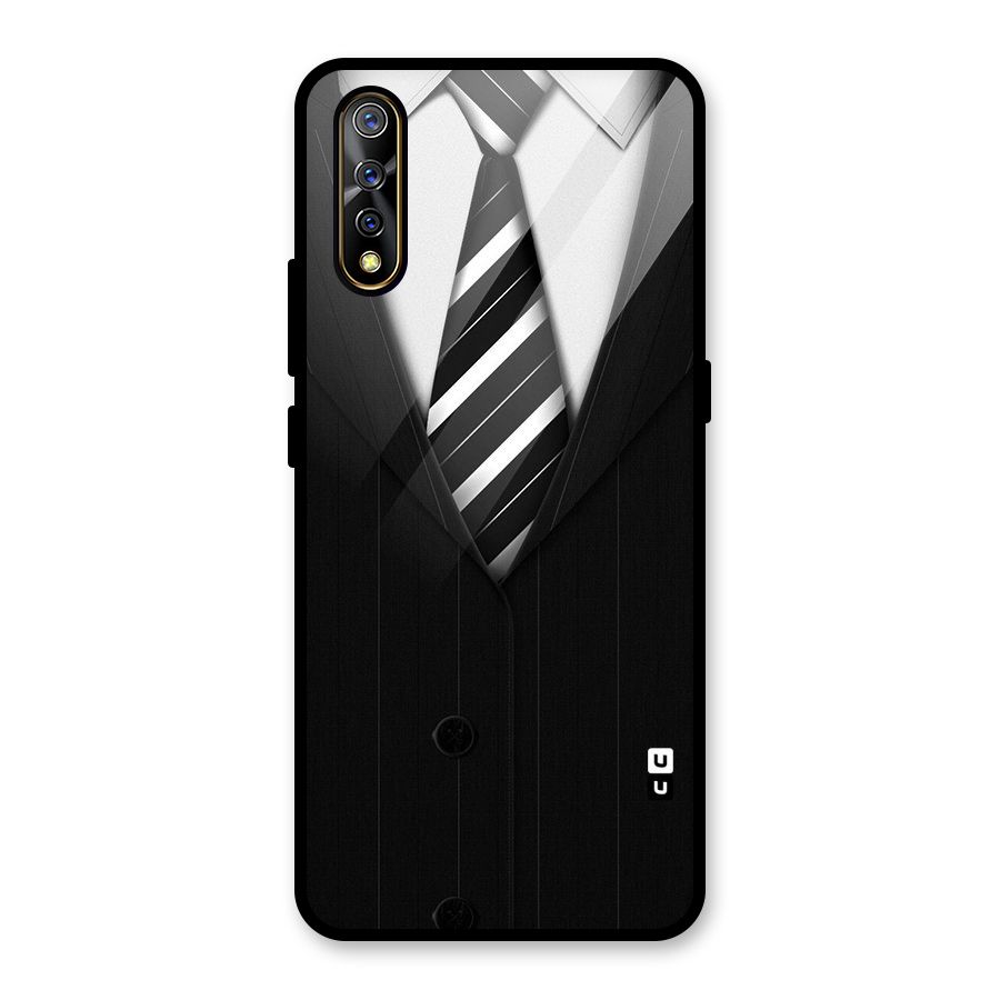 Classic Ready Suit Glass Back Case for Vivo S1
